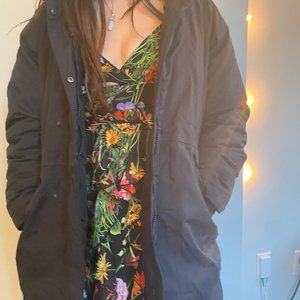 NORTHFACE BLACK WINTER JACKET